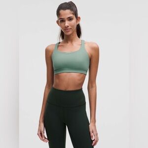 lululemon athletica Green Sports Bra
